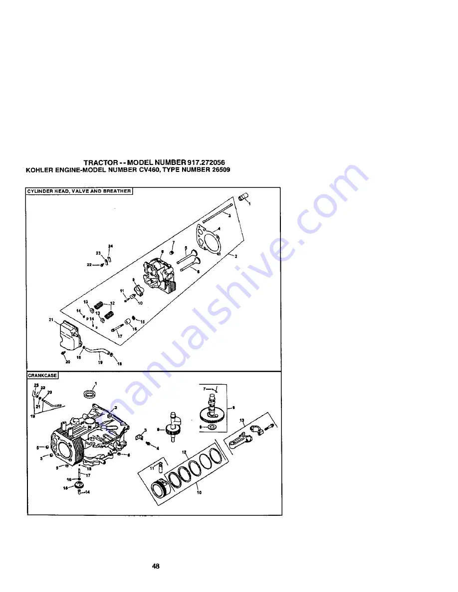 Craftsman 917.272056 Owner'S Manual Download Page 48