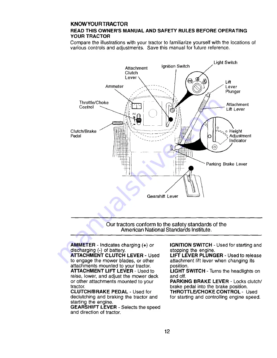 Craftsman 917.272057 Owner'S Manual Download Page 12