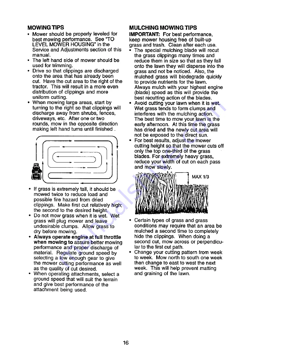 Craftsman 917.272058 Owner'S Manual Download Page 16