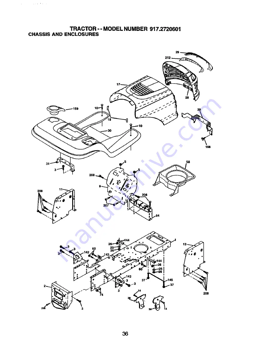 Craftsman 917.2720601 Скачать руководство пользователя страница 36