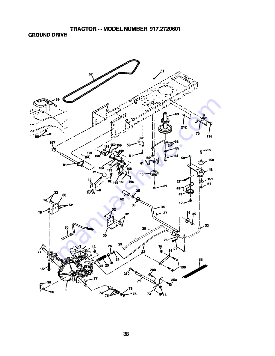 Craftsman 917.2720601 Owner'S Manual Download Page 38