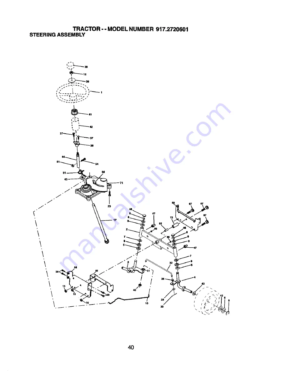Craftsman 917.2720601 Owner'S Manual Download Page 40