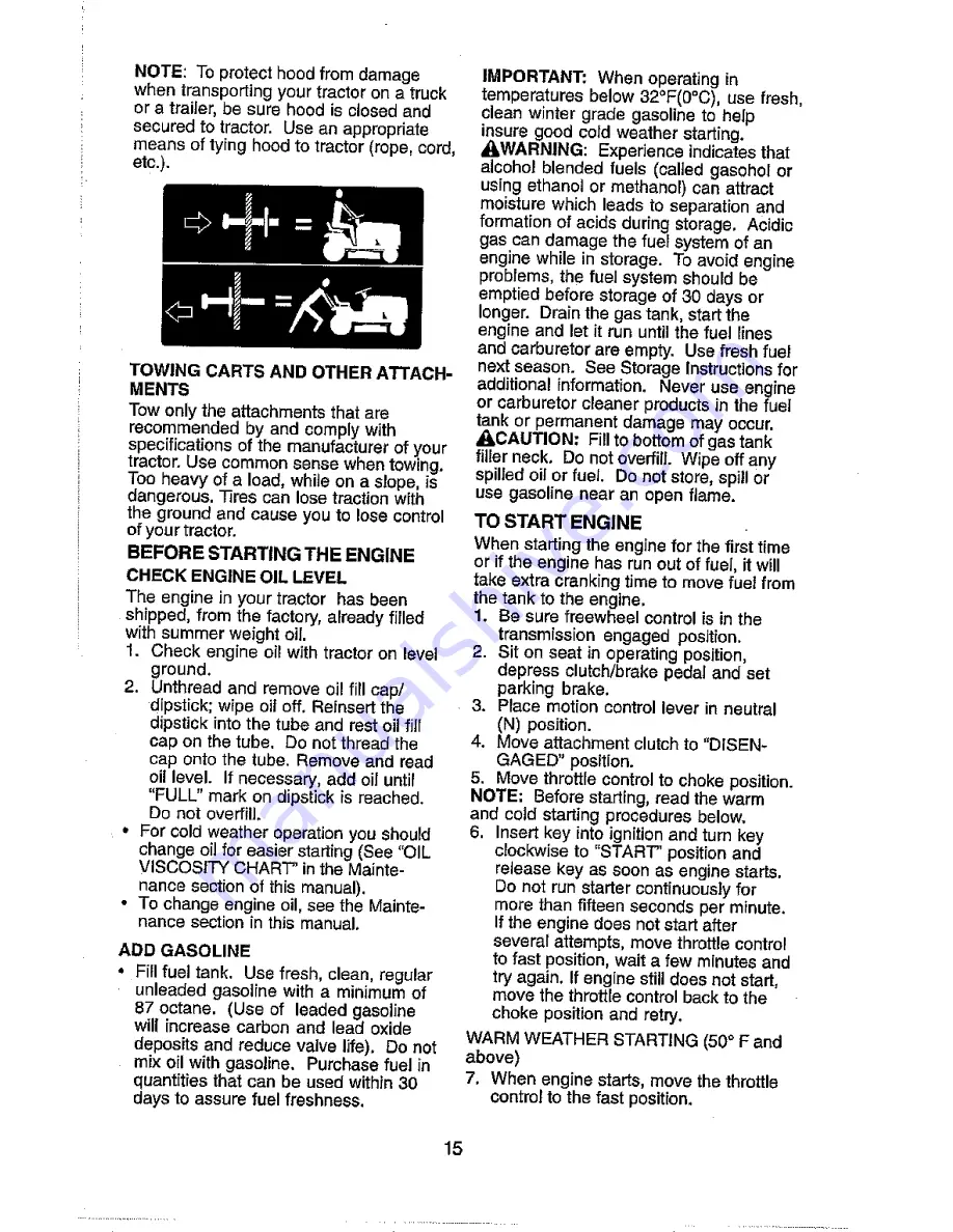 Craftsman 917.272061 Owner'S Manual Download Page 15