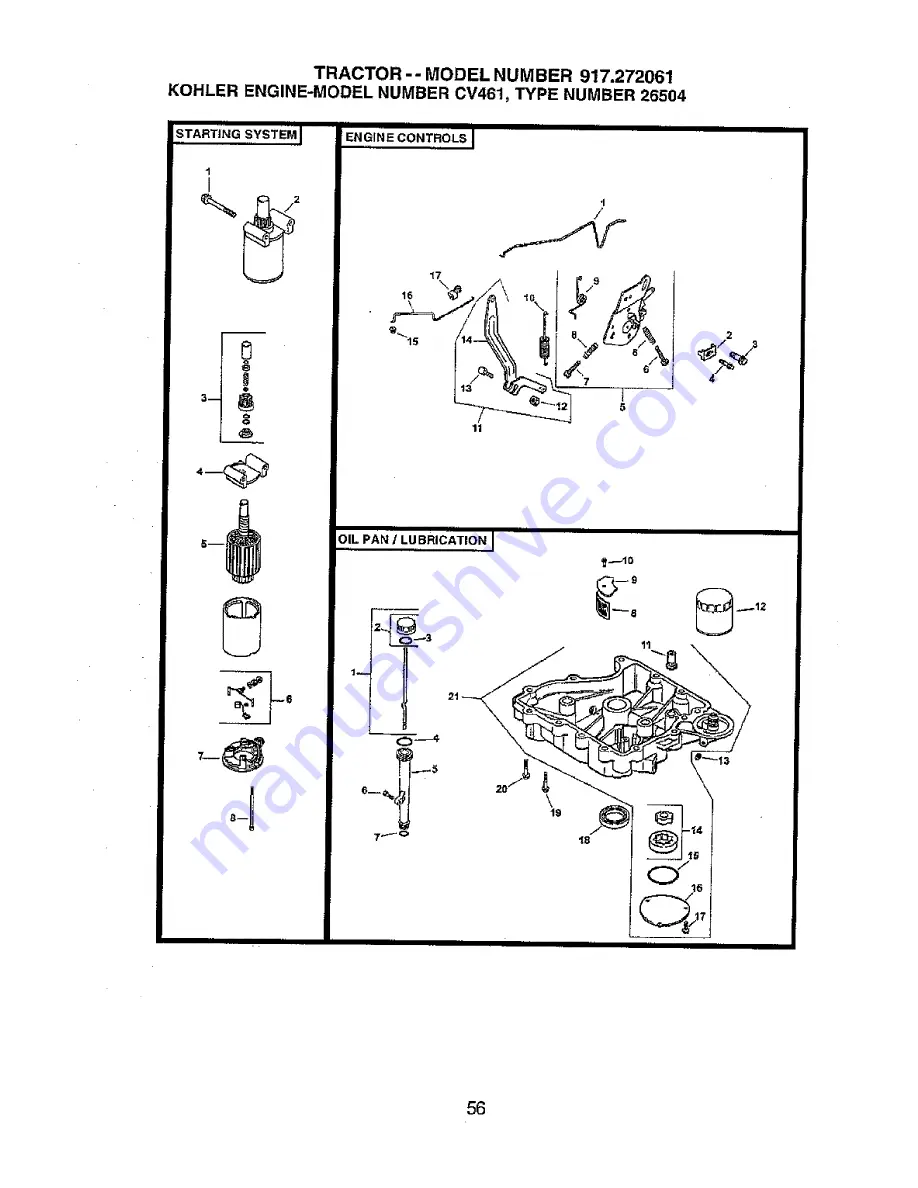 Craftsman 917.272061 Owner'S Manual Download Page 56