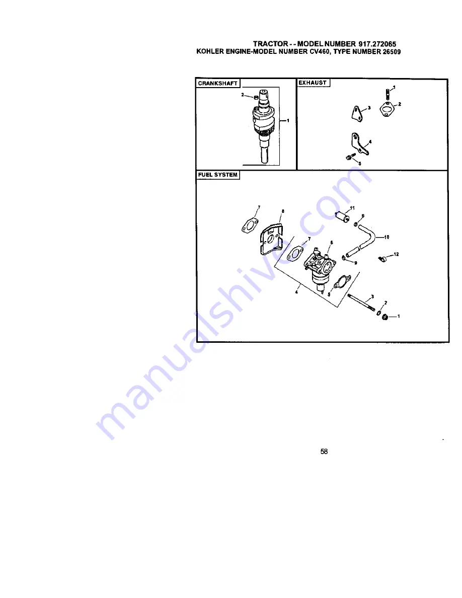 Craftsman 917.272065 Owner'S Manual Download Page 58