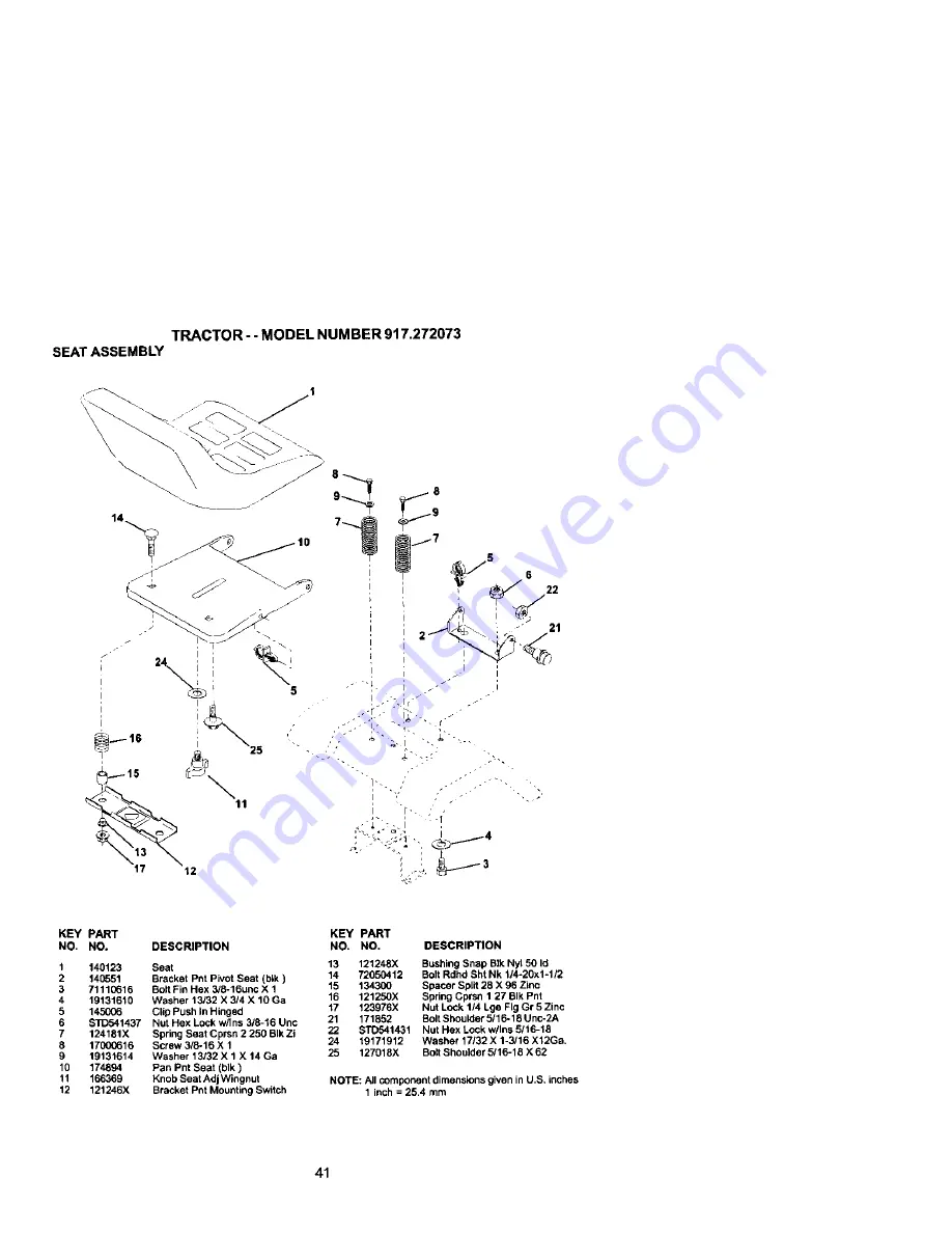 Craftsman 917.272073 Скачать руководство пользователя страница 41