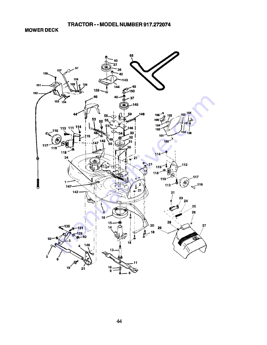 Craftsman 917.272074 Скачать руководство пользователя страница 44