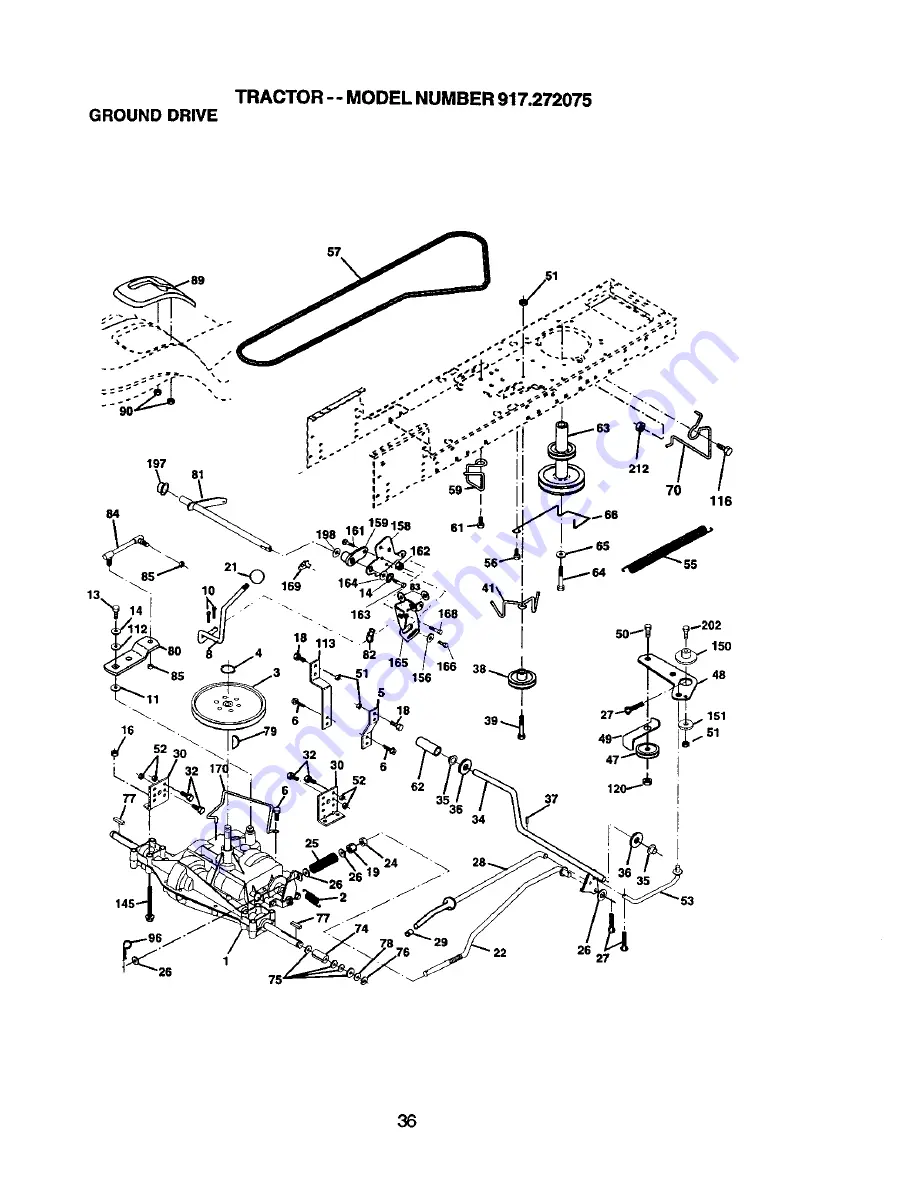 Craftsman 917.272075 Owner'S Manual Download Page 36