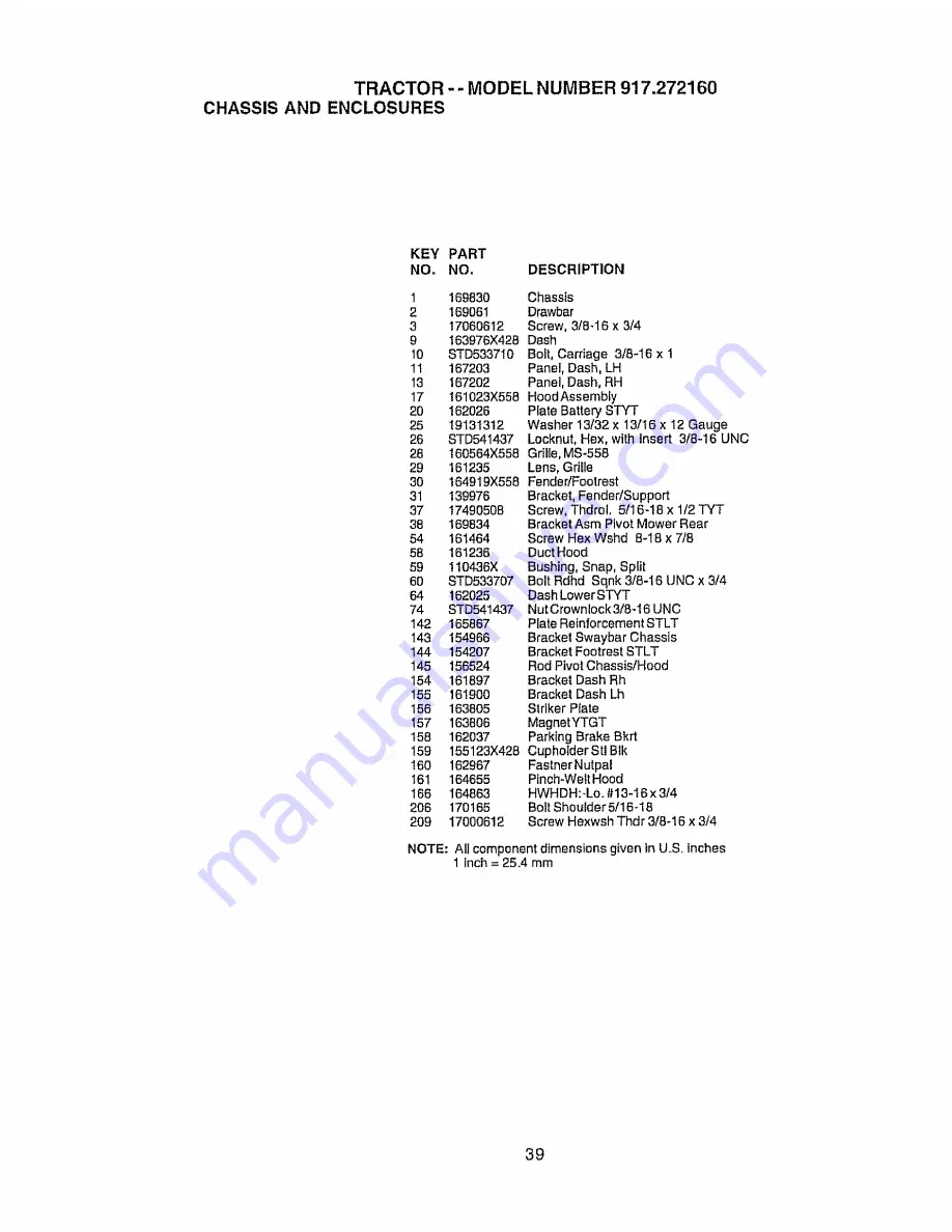 Craftsman 917.272160 Owner'S Manual Download Page 39