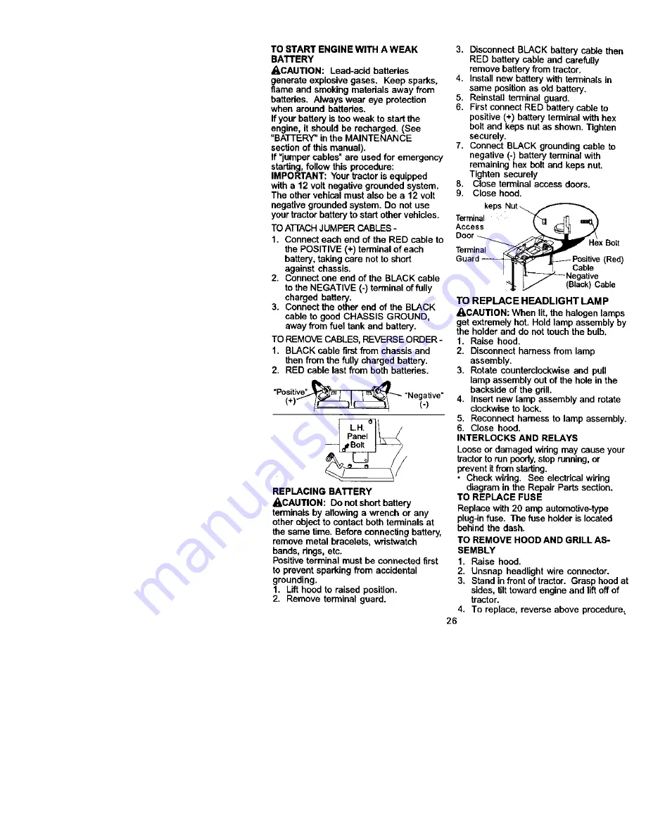 Craftsman 917.27224 Owner'S Manual Download Page 26