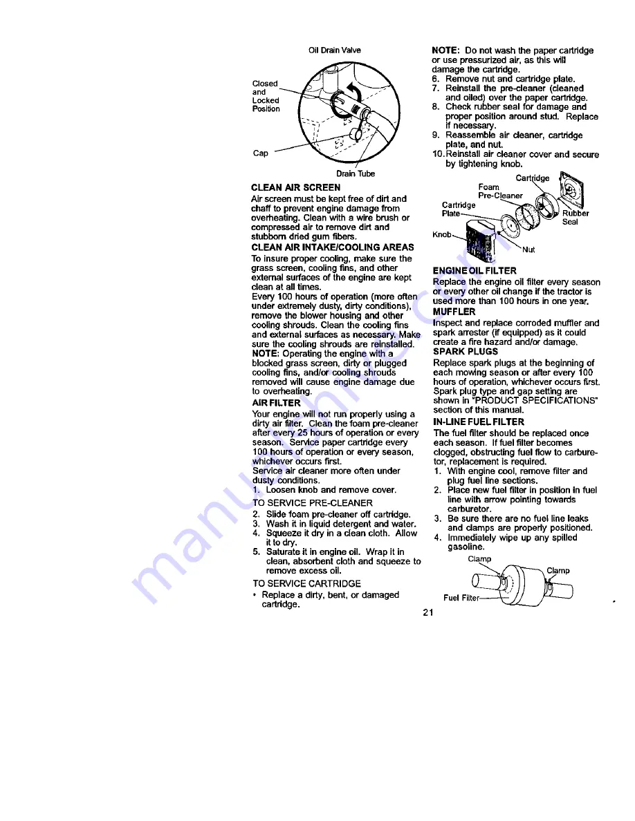 Craftsman 917.272241 Owner'S Manual Download Page 21