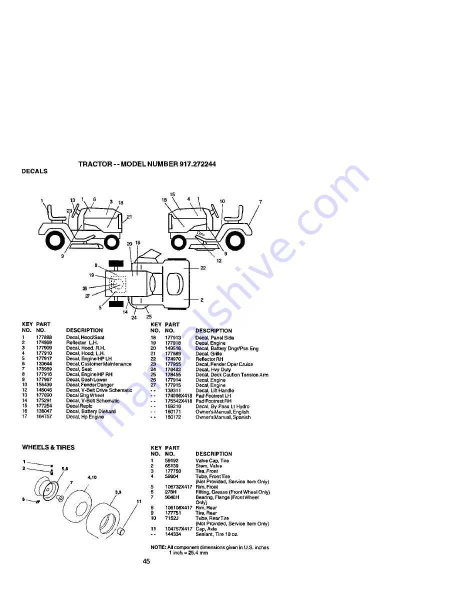 Craftsman 917.272244 Скачать руководство пользователя страница 45