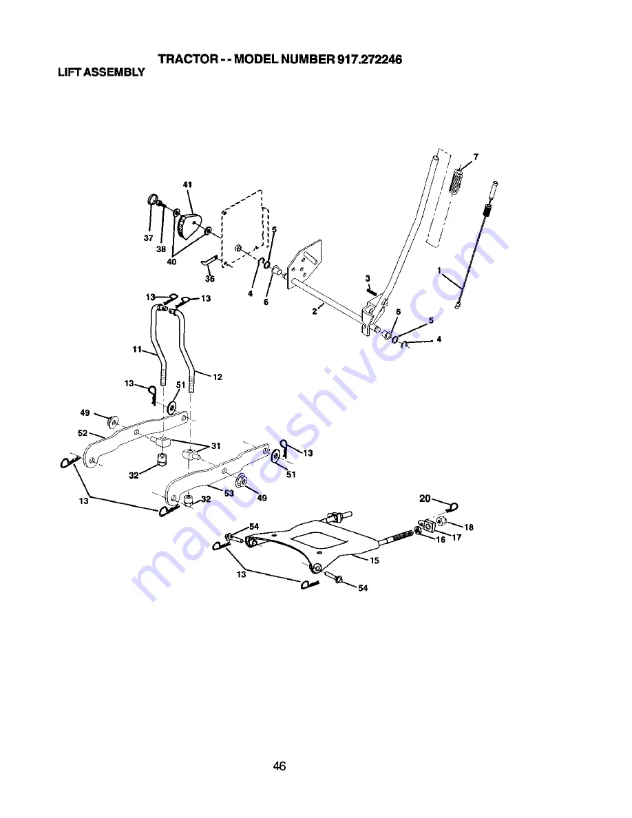 Craftsman 917.272246 Owner'S Manual Download Page 46