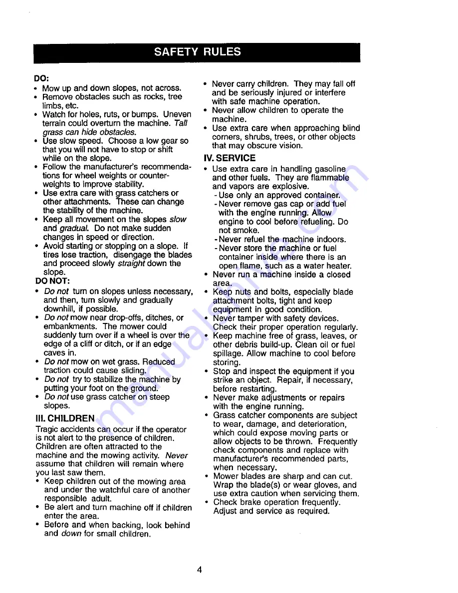 Craftsman 917.272247 Owner'S Manual Download Page 4