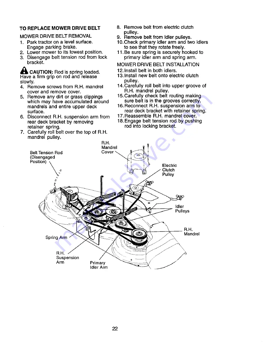 Craftsman 917.272247 Owner'S Manual Download Page 22