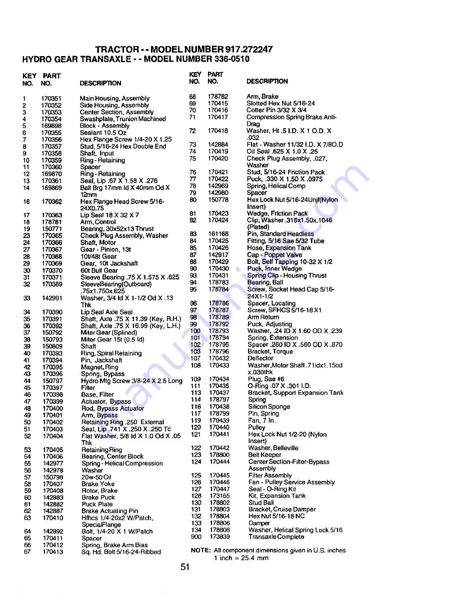 Craftsman 917.272247 Owner'S Manual Download Page 51