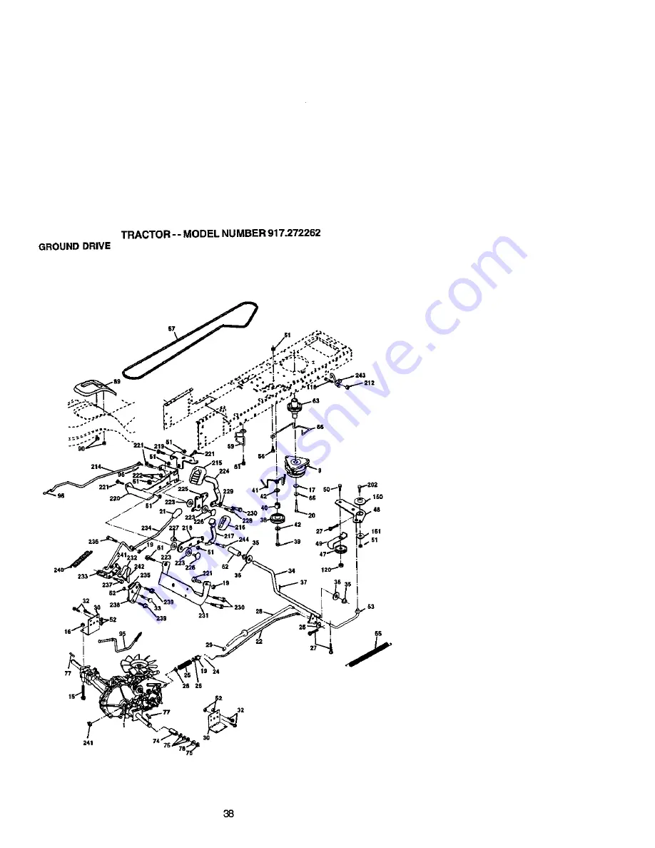 Craftsman 917.272262 Owner'S Manual Download Page 38