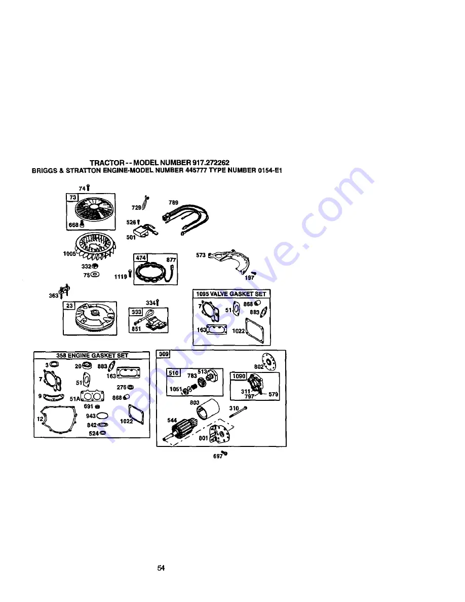 Craftsman 917.272262 Owner'S Manual Download Page 54