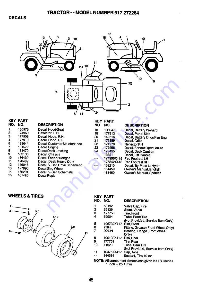 Craftsman 917.272264 Скачать руководство пользователя страница 45