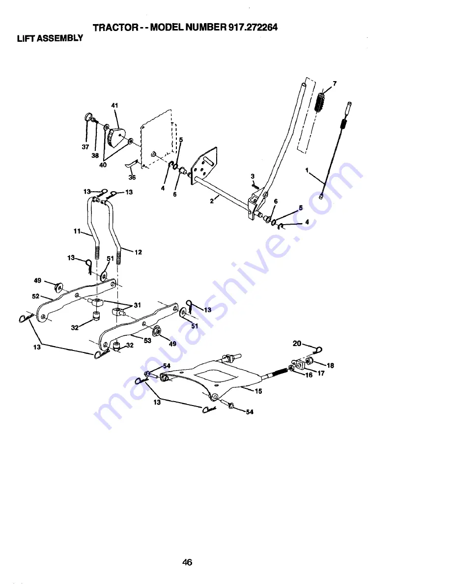 Craftsman 917.272264 Скачать руководство пользователя страница 46