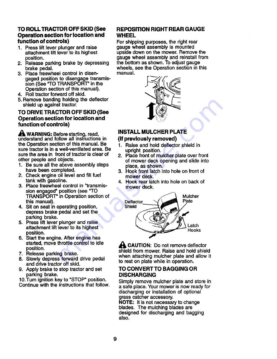 Craftsman 917.272281 Owner'S Manual Download Page 9