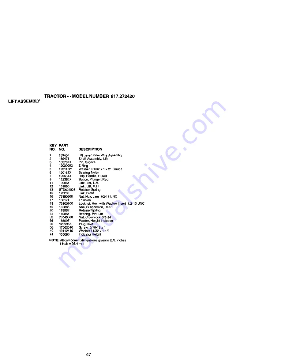 Craftsman 917.27242 Owner'S Manual Download Page 47