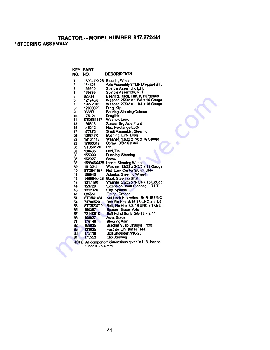 Craftsman 917.272441 Owner'S Manual Download Page 41