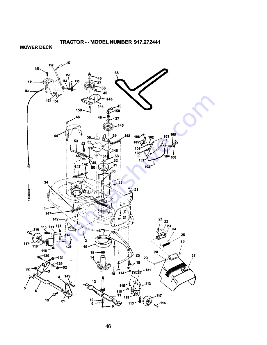 Craftsman 917.272441 Скачать руководство пользователя страница 46