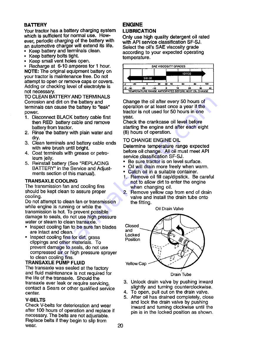 Craftsman 917.272480 Owner'S Manual Download Page 20