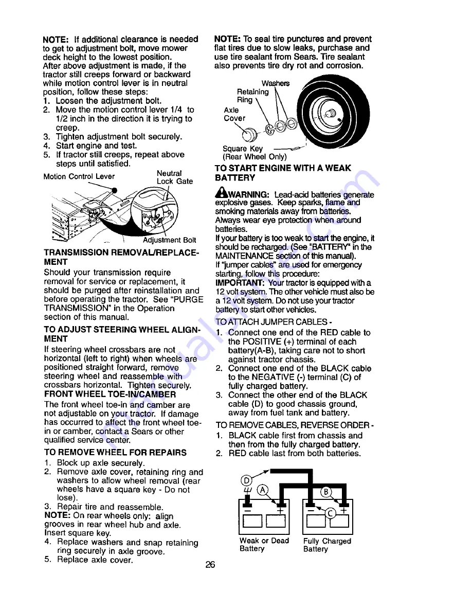 Craftsman 917.272480 Скачать руководство пользователя страница 26