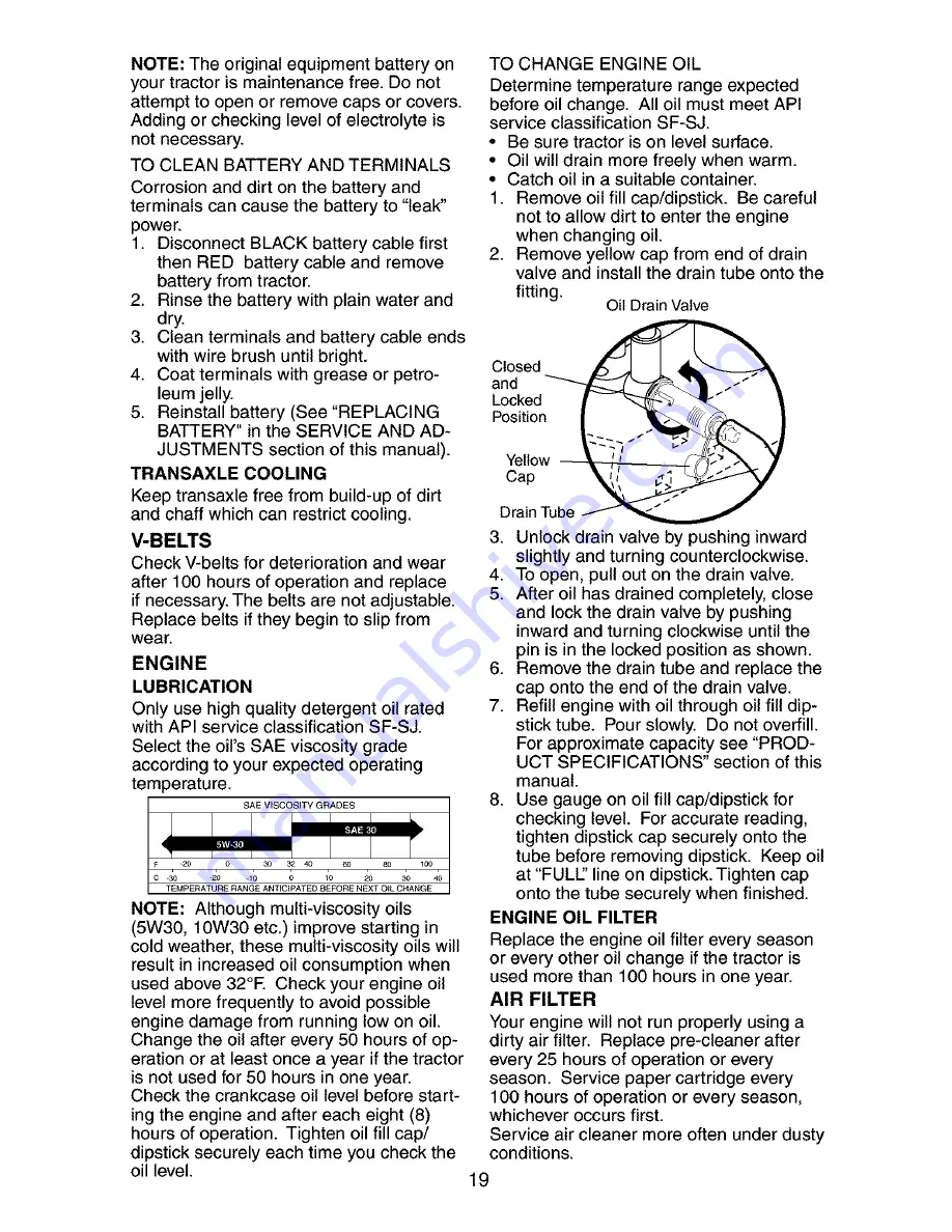 Craftsman 917.272650 Owner'S Manual Download Page 19