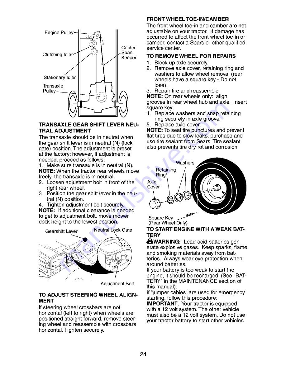 Craftsman 917.272650 Скачать руководство пользователя страница 24