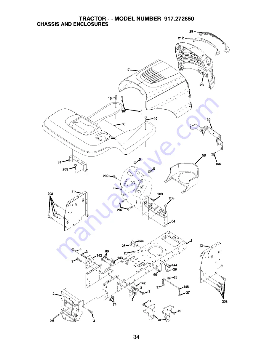 Craftsman 917.272650 Скачать руководство пользователя страница 34