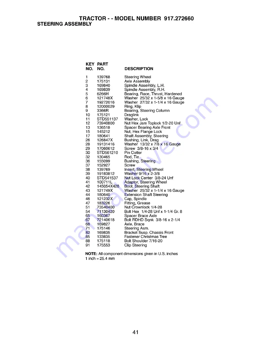 Craftsman 917.272660 Owner'S Manual Download Page 41