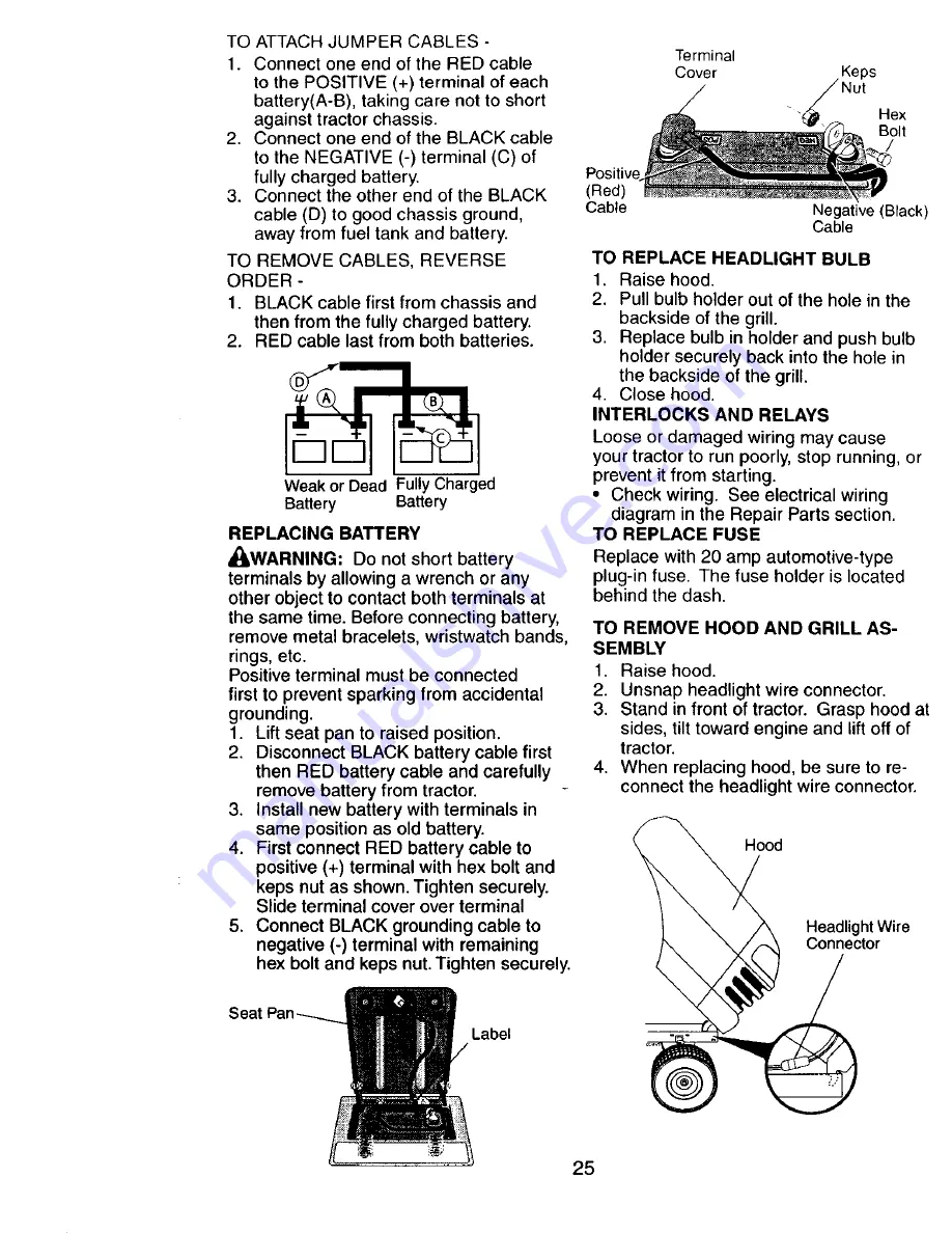 Craftsman 917.272671 Owner'S Manual Download Page 25