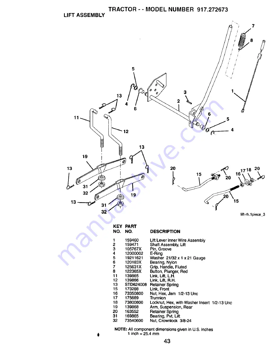 Craftsman 917.272673 Owner'S Manual Download Page 43