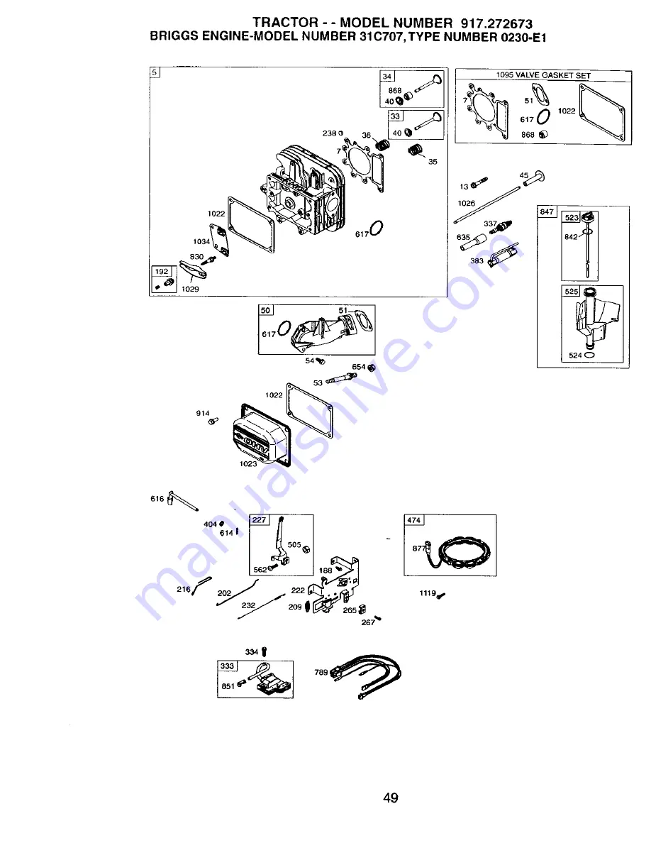 Craftsman 917.272673 Скачать руководство пользователя страница 49