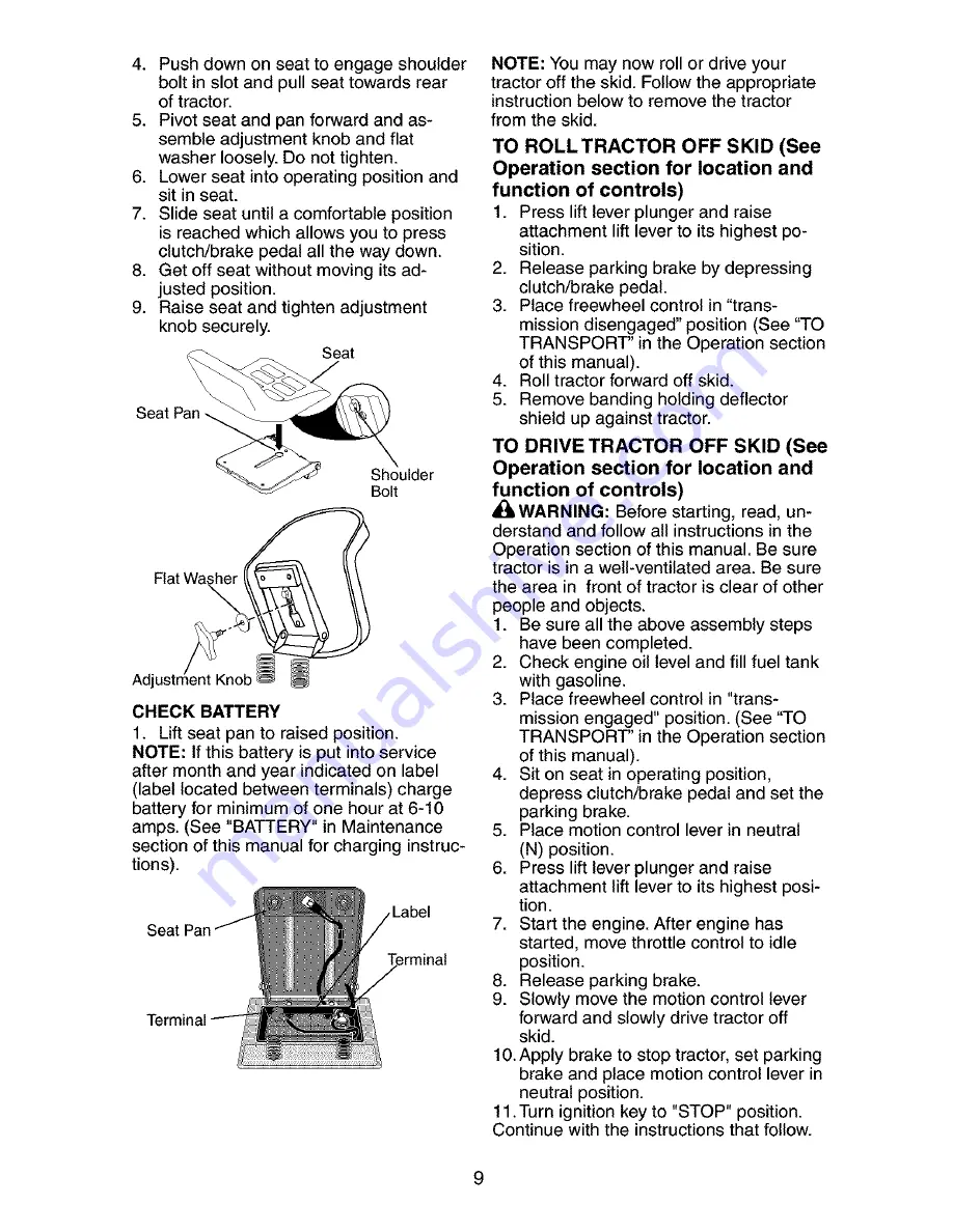 Craftsman 917.27268 Owner'S Manual Download Page 9