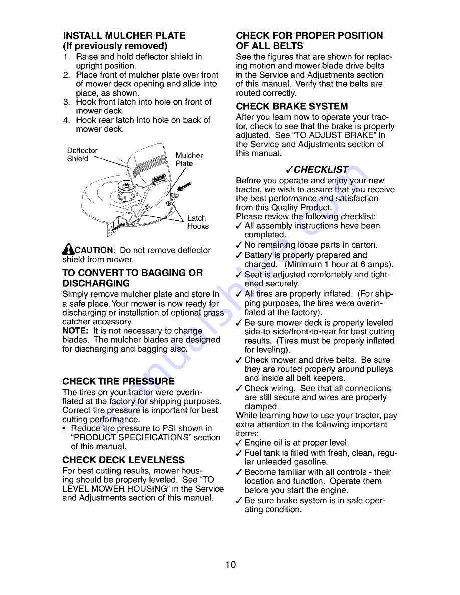 Craftsman 917.272754 Owner'S Manual Download Page 10