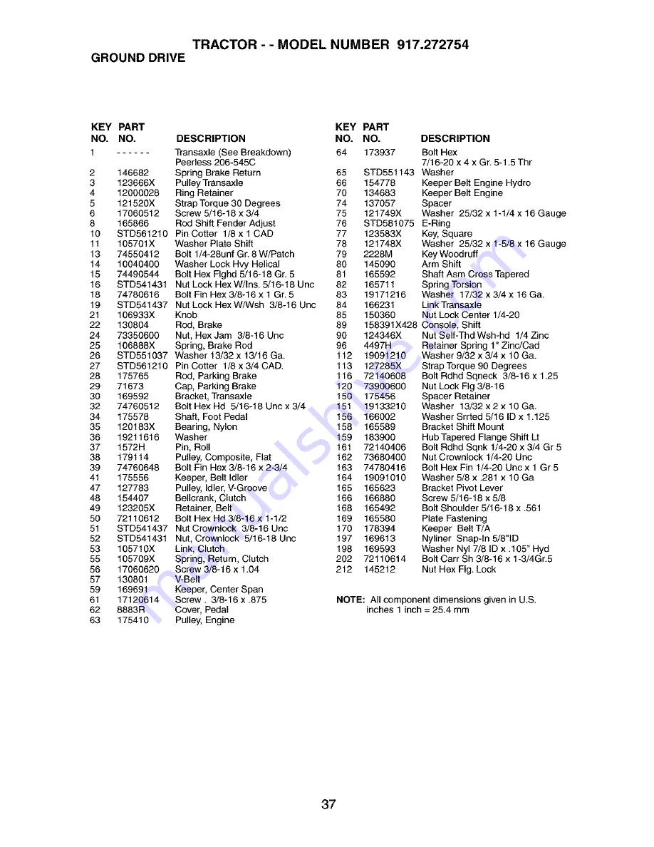 Craftsman 917.272754 Owner'S Manual Download Page 37