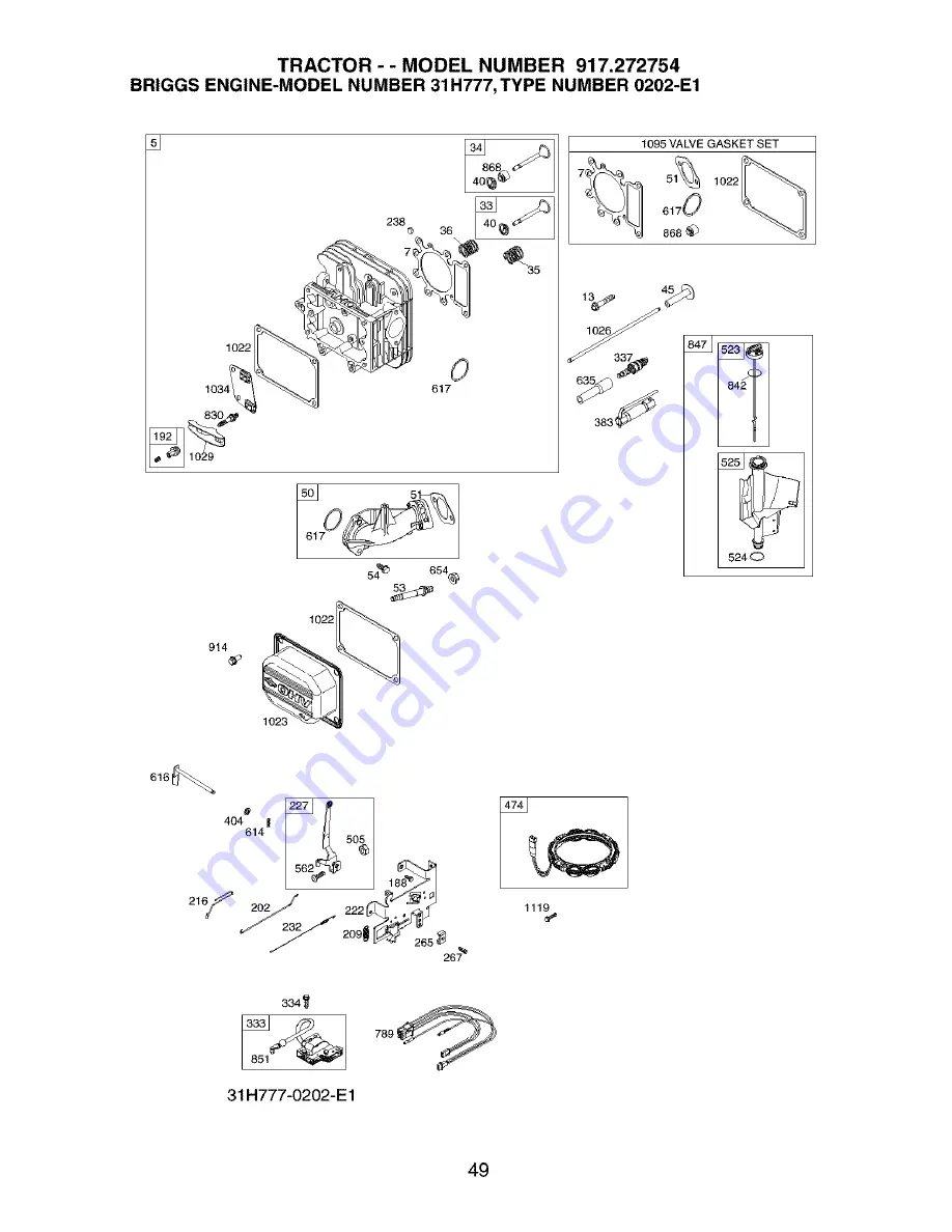 Craftsman 917.272754 Owner'S Manual Download Page 49