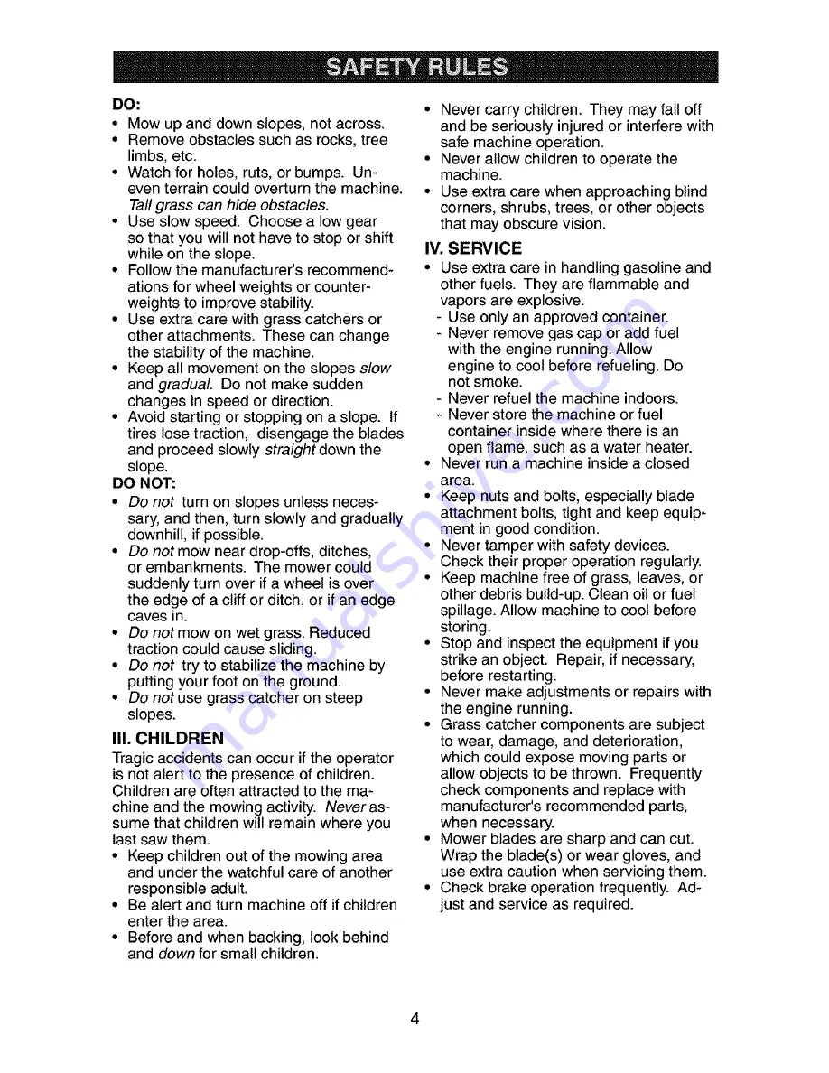 Craftsman 917.272759 Owner'S Manual Download Page 4