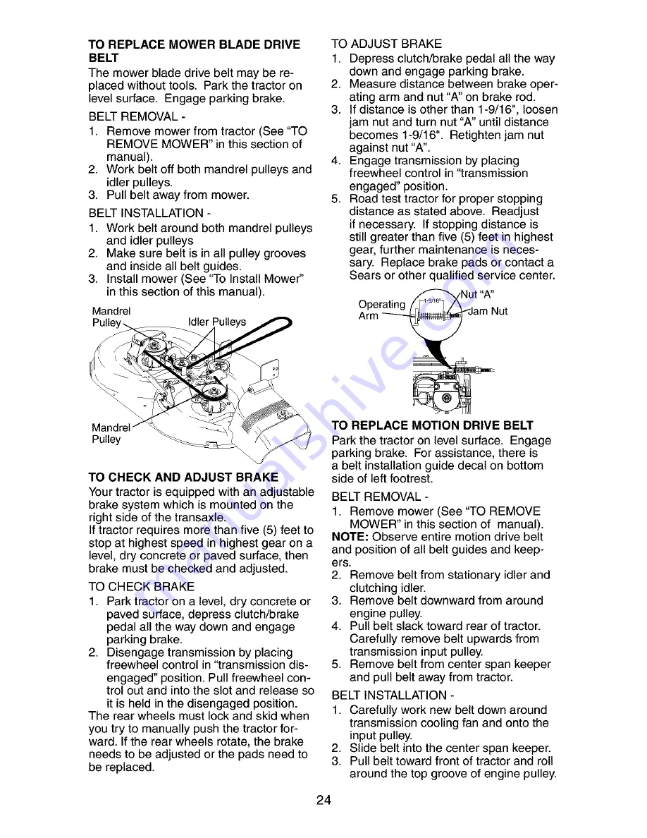 Craftsman 917.272760 Owner'S Manual Download Page 24