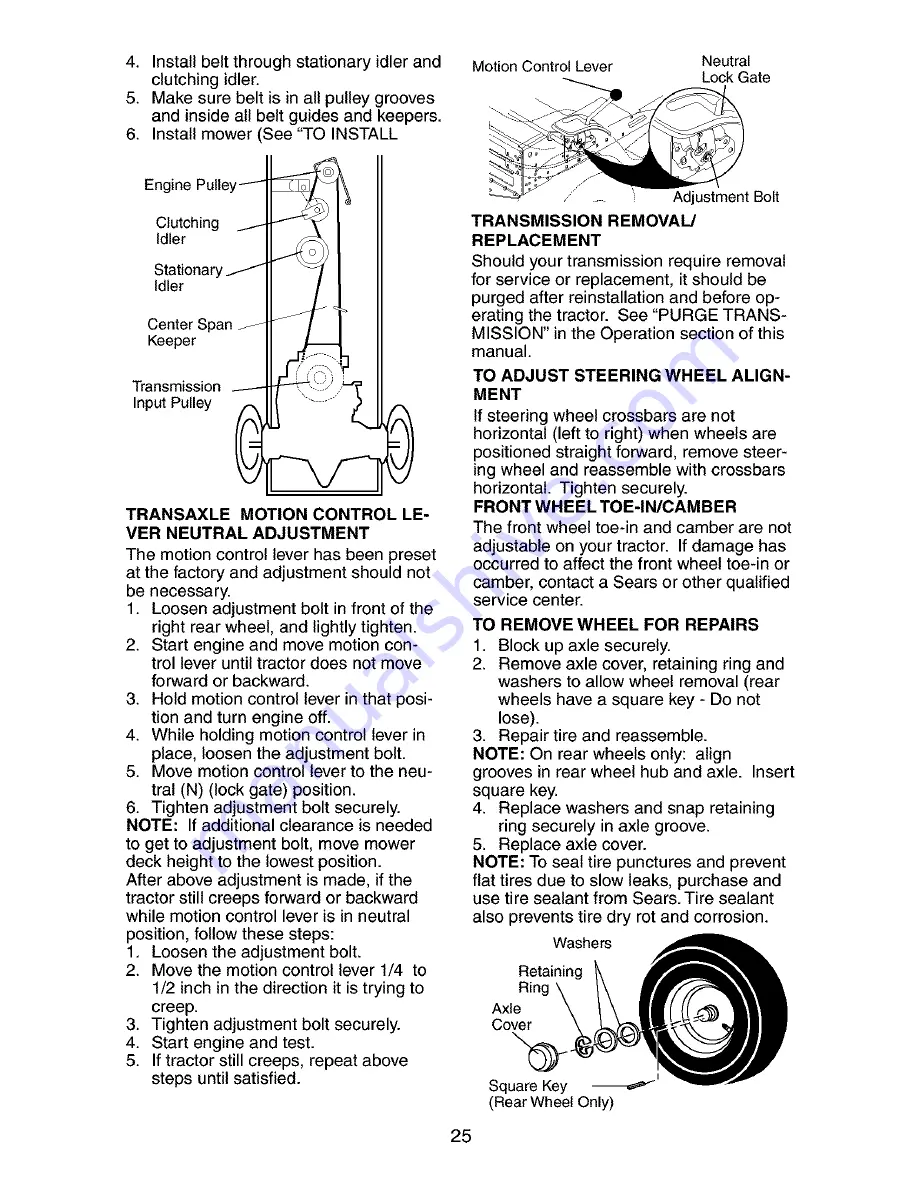 Craftsman 917.272760 Скачать руководство пользователя страница 25