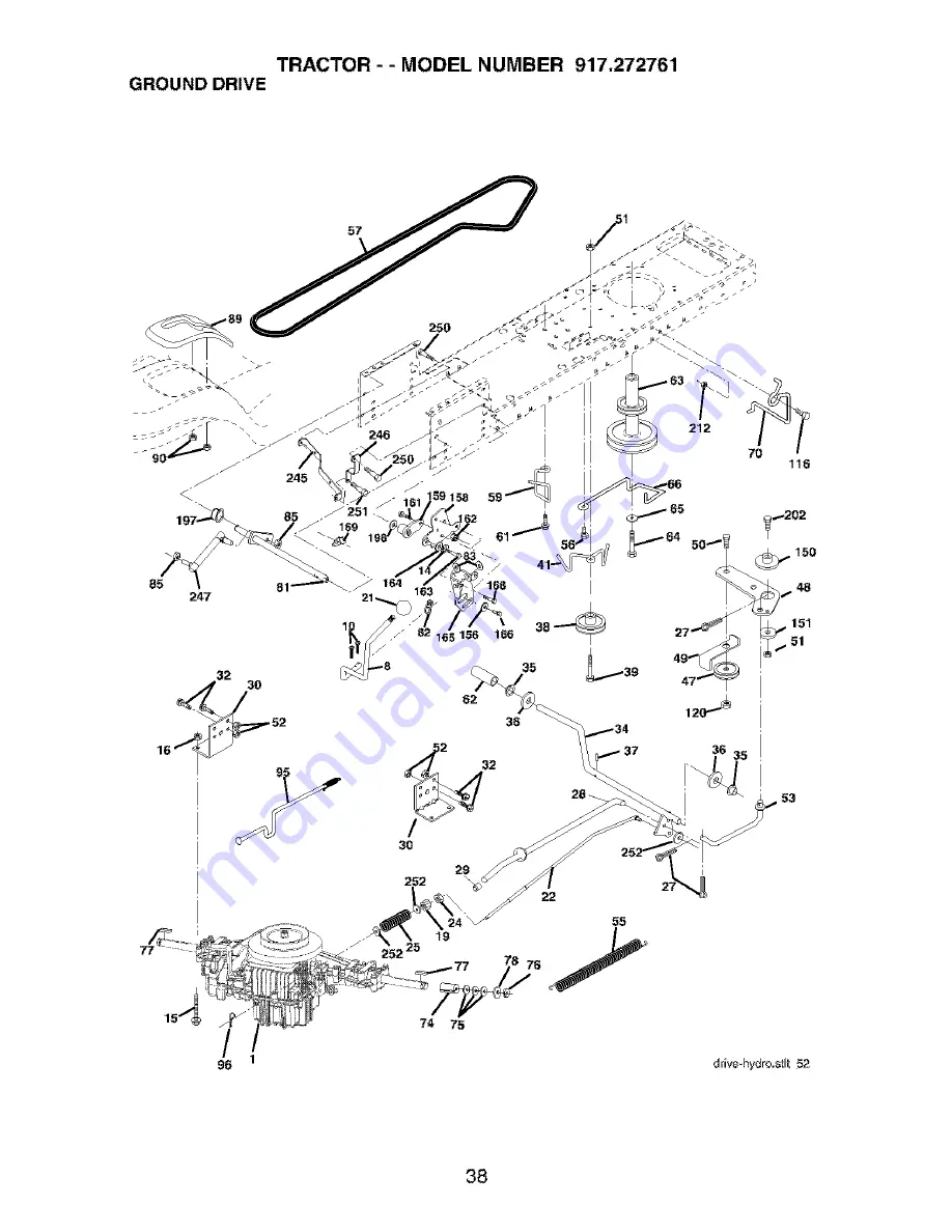 Craftsman 917.272761 Скачать руководство пользователя страница 38