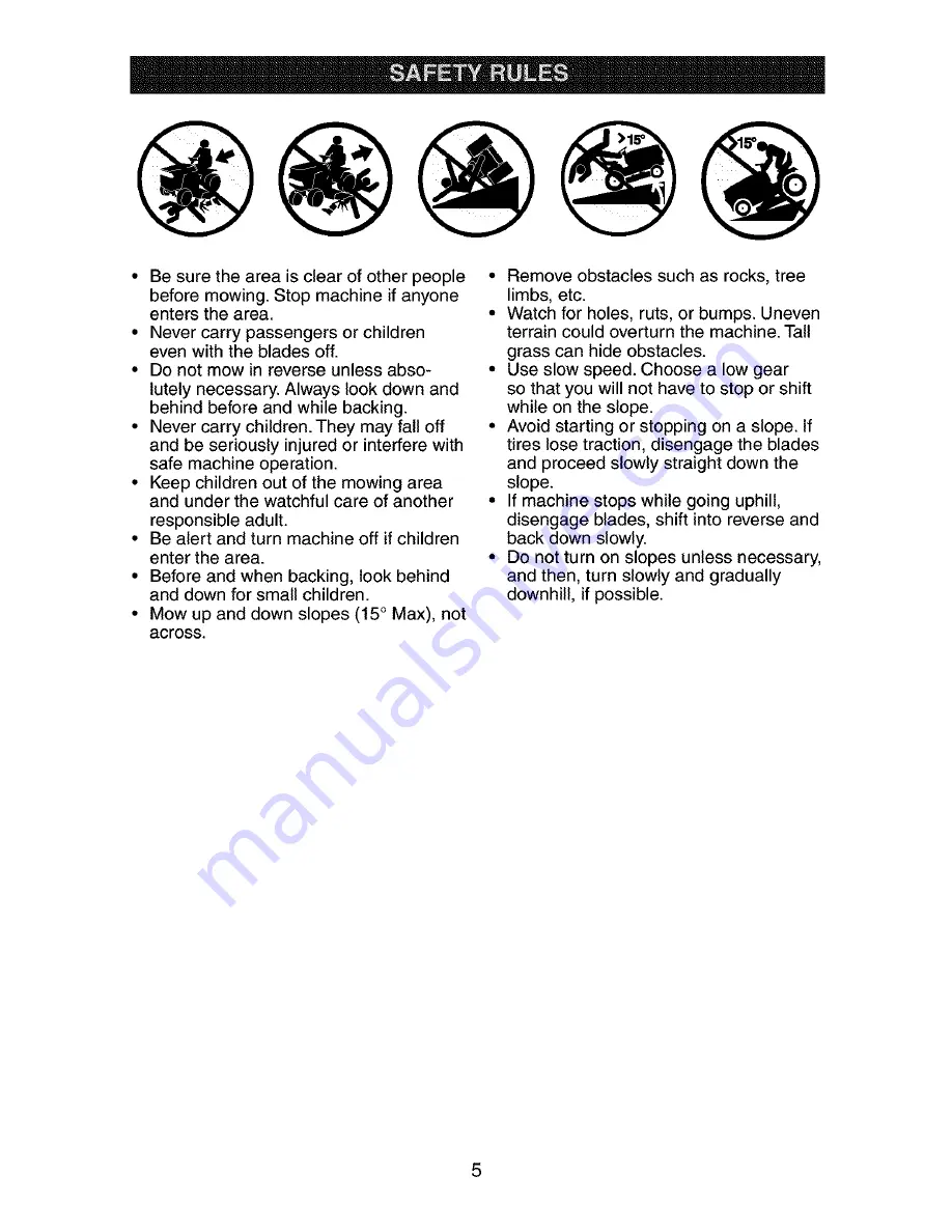 Craftsman 917.272862 Owner'S Manual Download Page 5