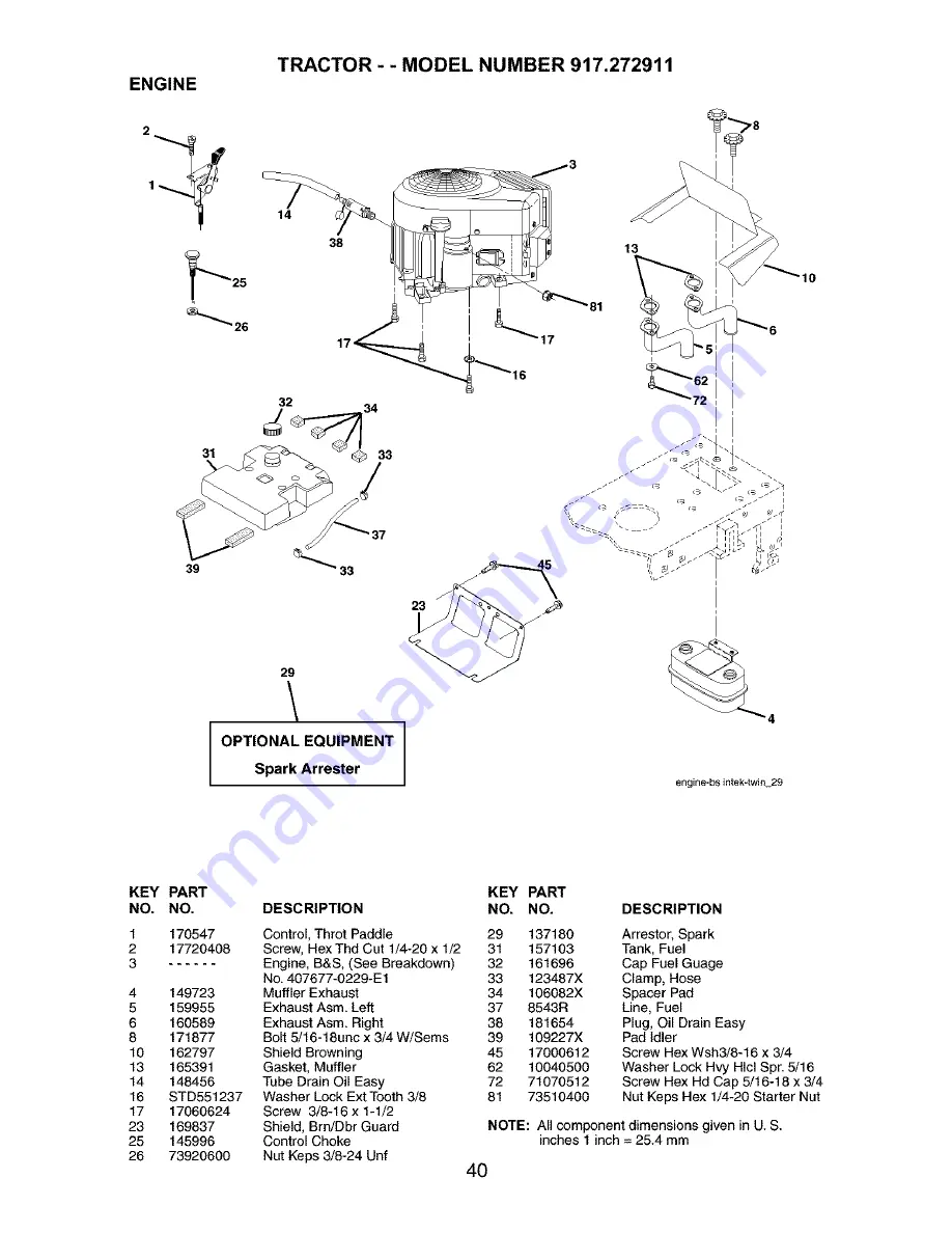 Craftsman 917.272911 Owner'S Manual Download Page 40