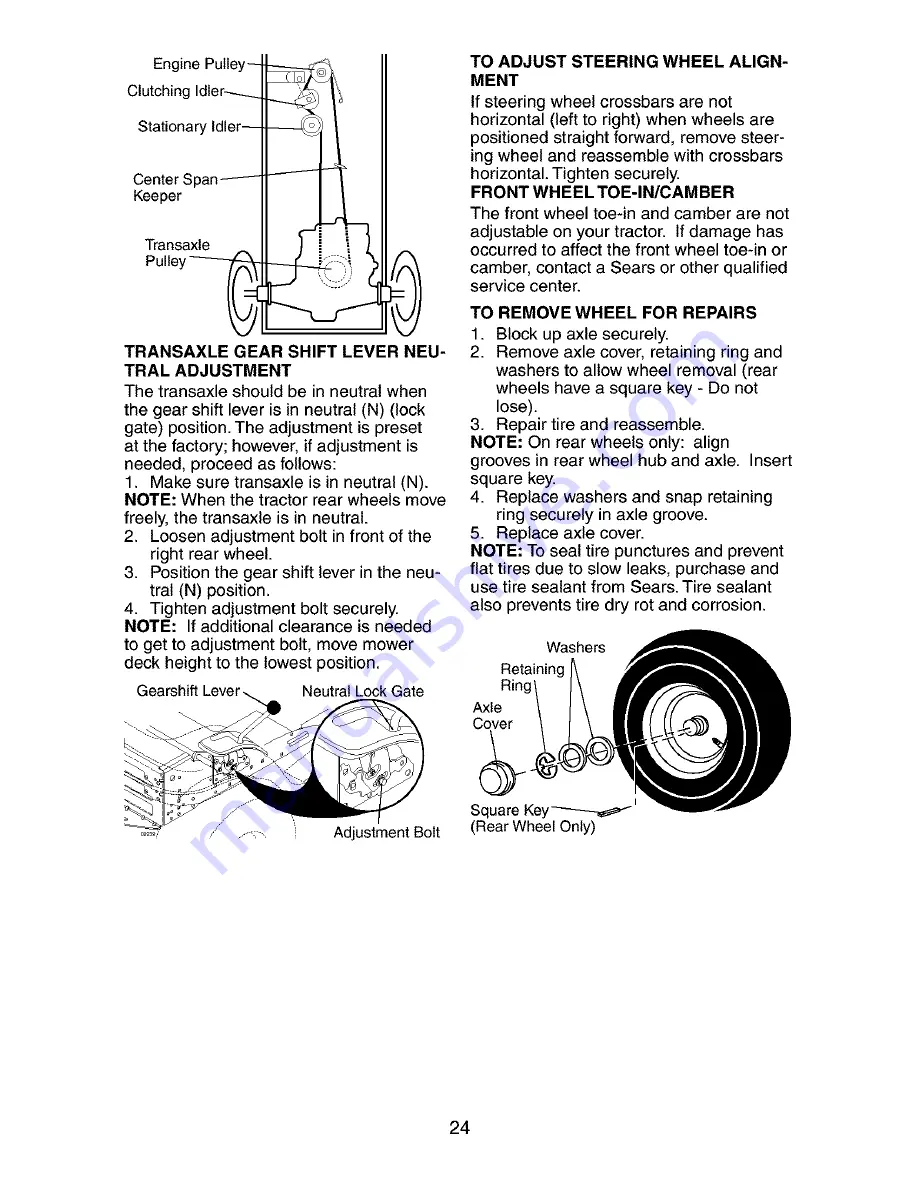 Craftsman 917.272912 Скачать руководство пользователя страница 24