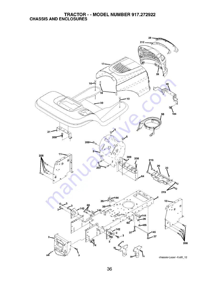 Craftsman 917.272922 Скачать руководство пользователя страница 36