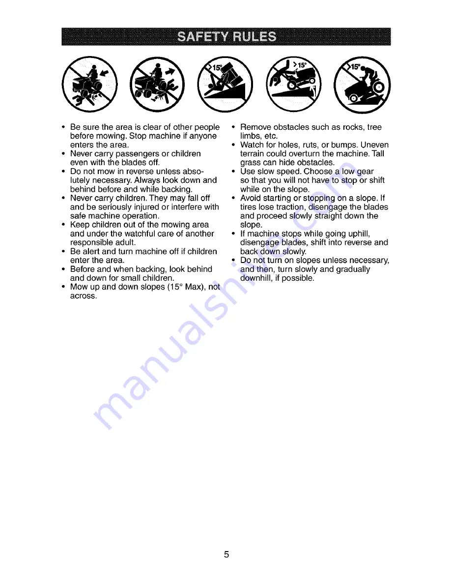 Craftsman 917.272930 Owner'S Manual Download Page 5